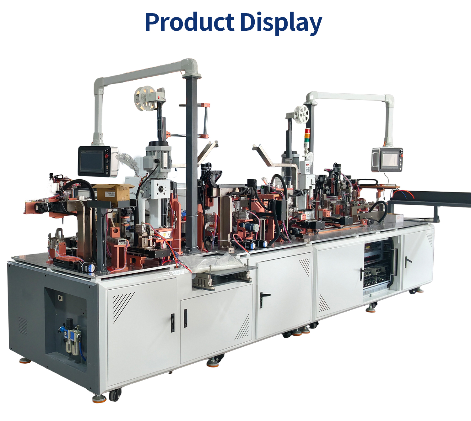 TR-M9 Auto Double-End Crimping Machine For Round Sheathed Wire With Heat Shrink Tube & Housing Insertion — detail 6