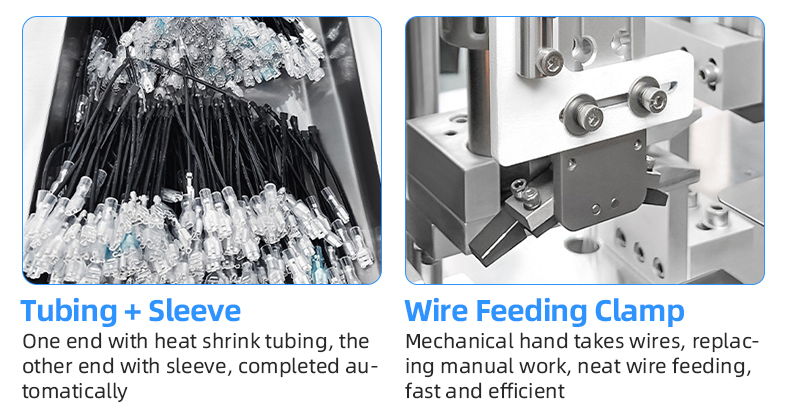 TR-HT01 Full-Automatic Double-Head Heat Shrink Tubing & Sleeve Terminal Crimping Machine — detail 9