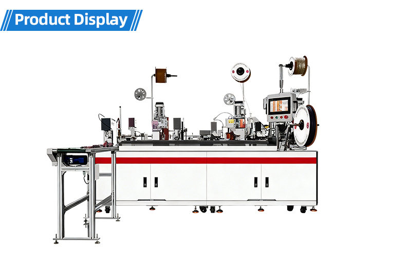TR-HY02 Full-Automatic Double-Line Combined Crimping & Double Heat-Shrinkable Tube Threading Machine — detail 10