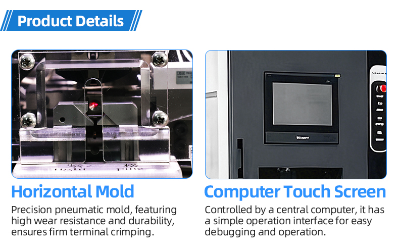 TR-2365 Full-Automatic Waterproof Plug Inserting, Wire Stripping And Terminal Crimping Machine — detail 7