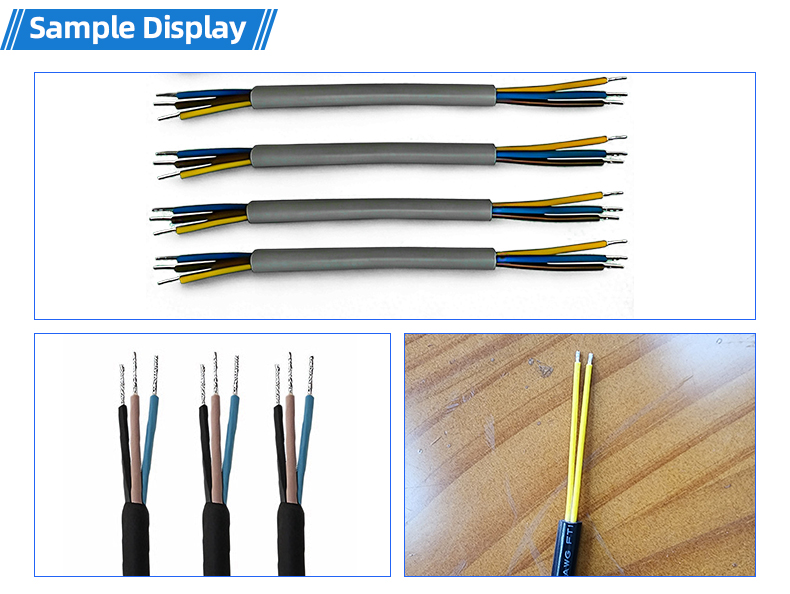 TR-YH01 Fully Automatic Sheathed Wire Double-End Tin Dipping Machine — detail 5