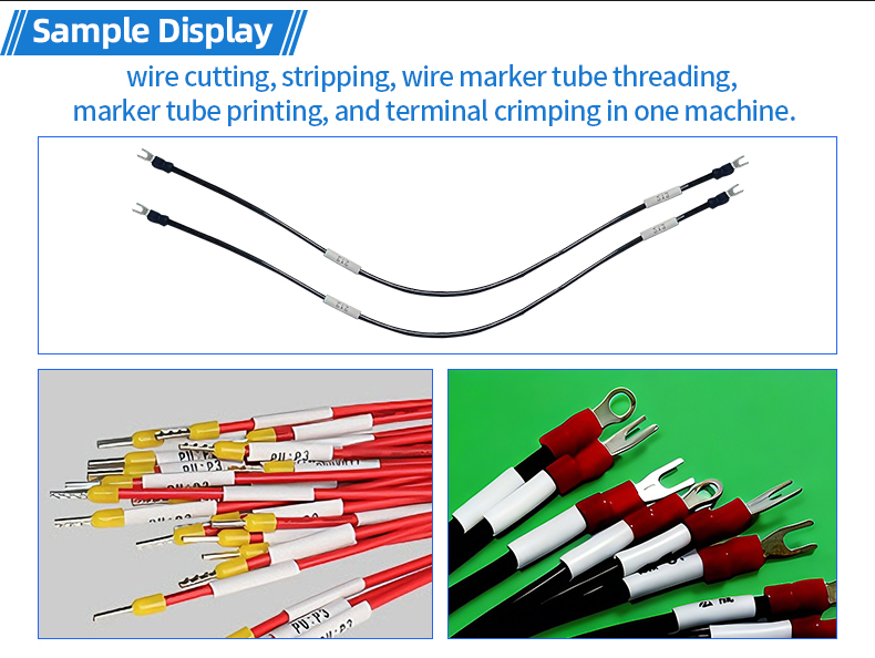TR-CG01 Automatic Double-Head Wire Marker Tube Crimping Machine — detail 5