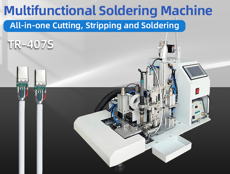 TR-407S Multifunctional Soldering Machine (with Stripping Function) — detail 4