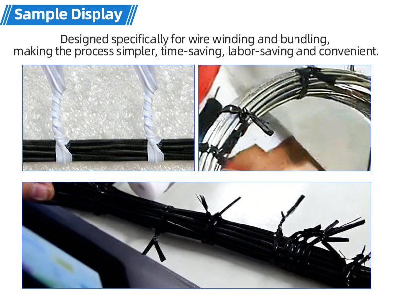 TR-WX01 Semi-automatic Coreless Cable Tie Machine — detail 5