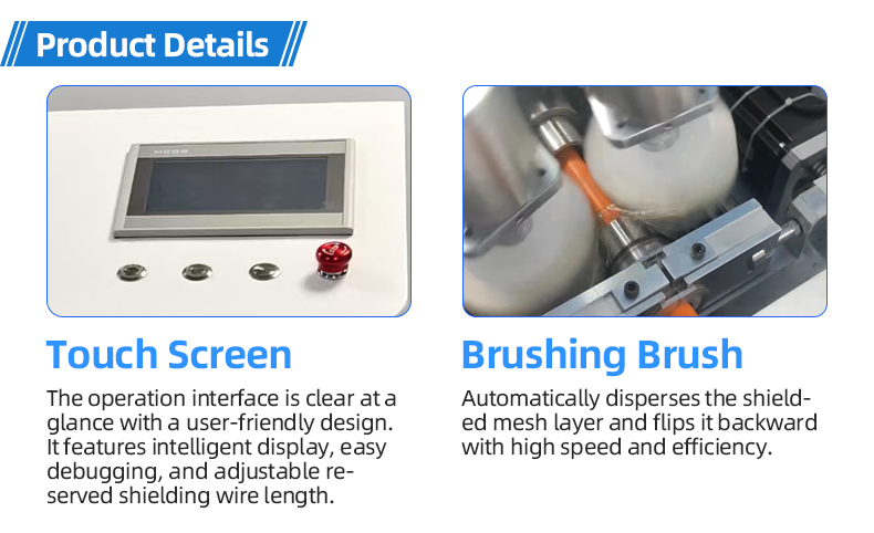 TR-035D Shielded Mesh Brushing, Turning & Cutting Machine — detail 7