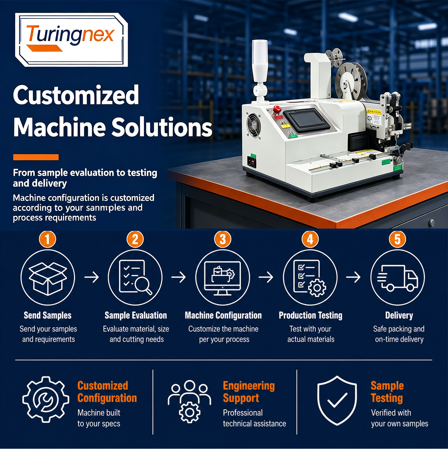 TR-001 Fully Electric Push-Type Tape Winding Machine — detail 9