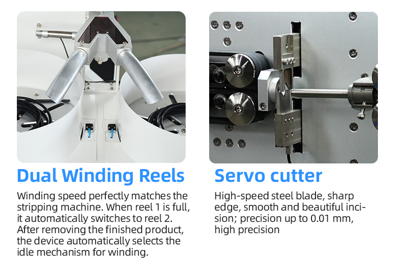 TR-603Y；TR-D502 TR-603Y Large Square Computerized Wire Stripping Machine+ TR-D502 Wire Winding Machine — detail 9