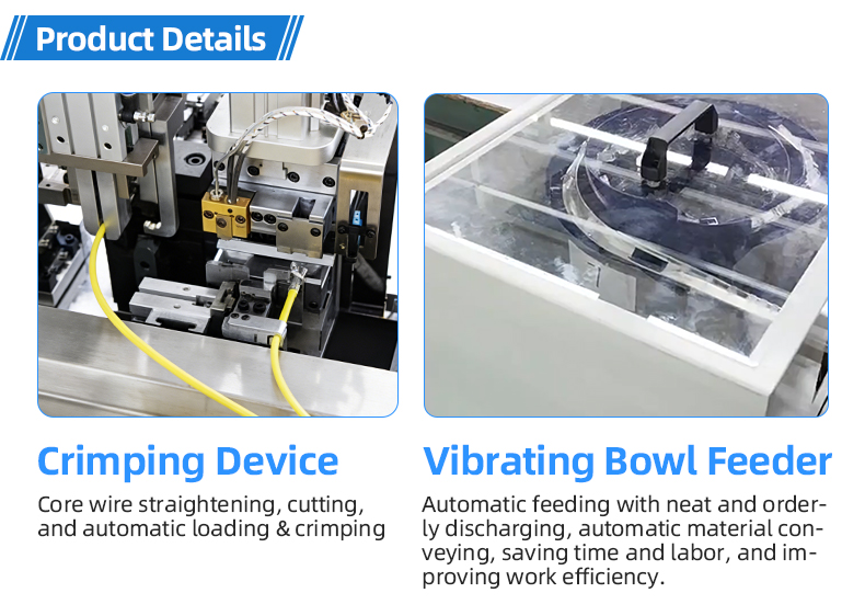 TR-1140B Semi-automatic Crystal Head Crimping Machine — detail 7