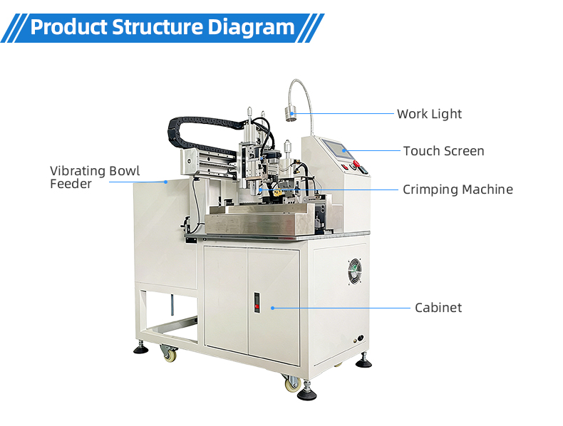 TR-1140B Semi-automatic Crystal Head Crimping Machine — detail 8