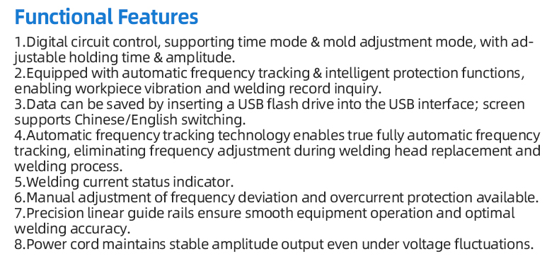 TR-2080 Ultrasonic Metal Welding Machine — detail 7