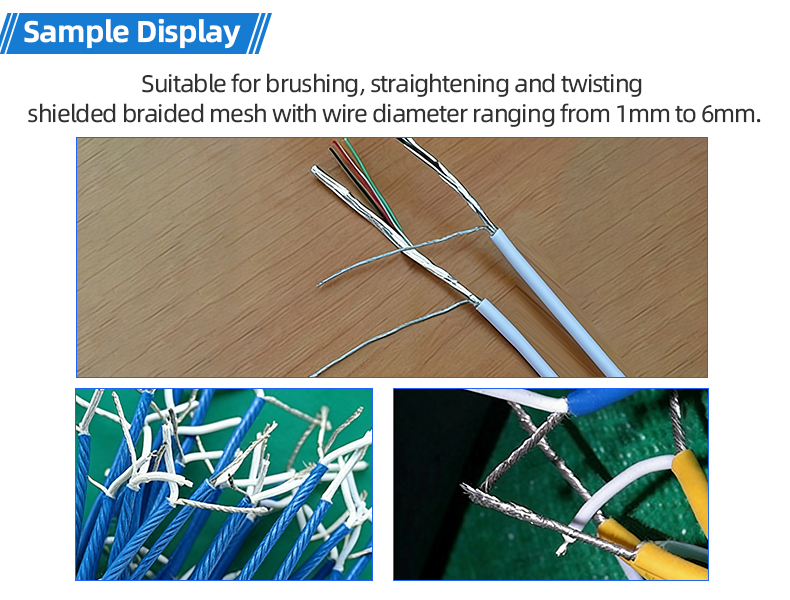 TR-SN02 Wire Brushing & Twisting Machine — detail 5