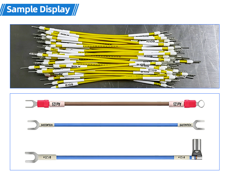 TR-2525+S Fully Automatic Double-End Marker Tube Terminal Crimping Machine — detail 5