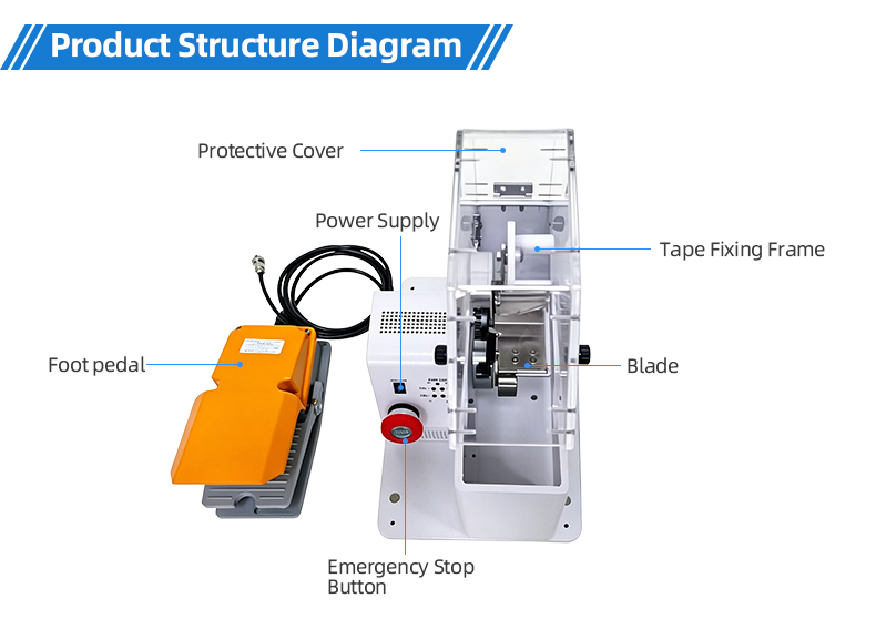 TR-35F Desktop Tape Wrapping Machine — detail 8