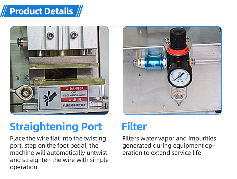 TR-QXJ00 Network Cable Untwisting & Straightening Machine — detail 8