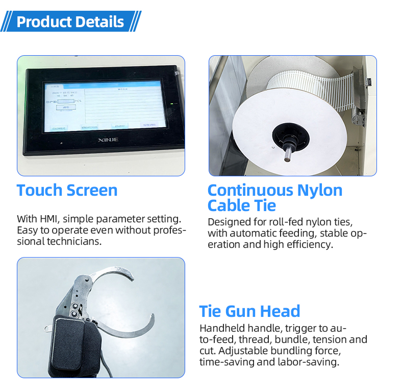 TR-ZD02 Nylon Cable Tie Machine — detail 7