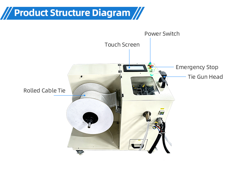 TR-ZD02 Nylon Cable Tie Machine — detail 8