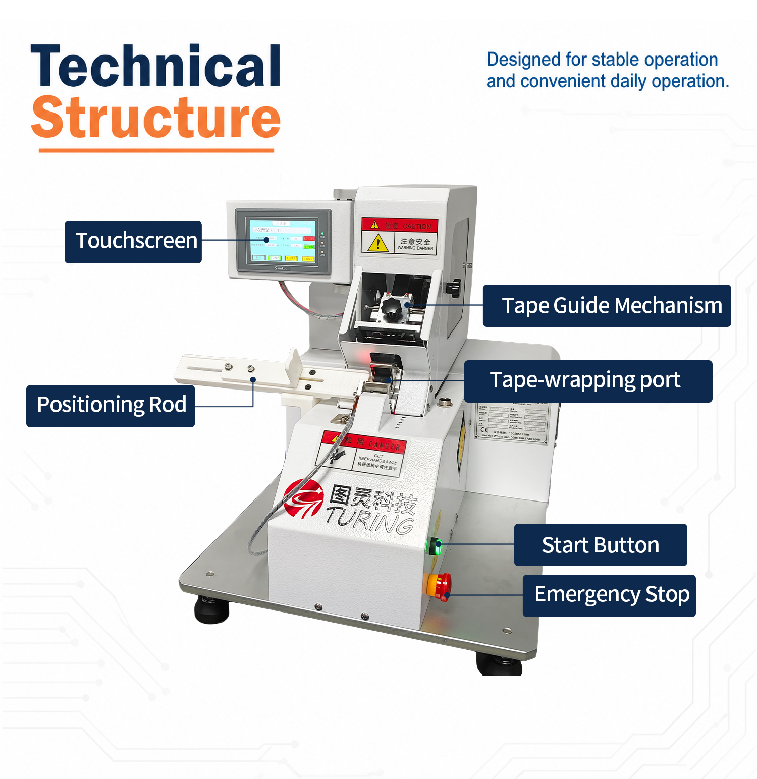 TR-BJ1015 Automatic Coil Tape Wrapping Machine — detail 6