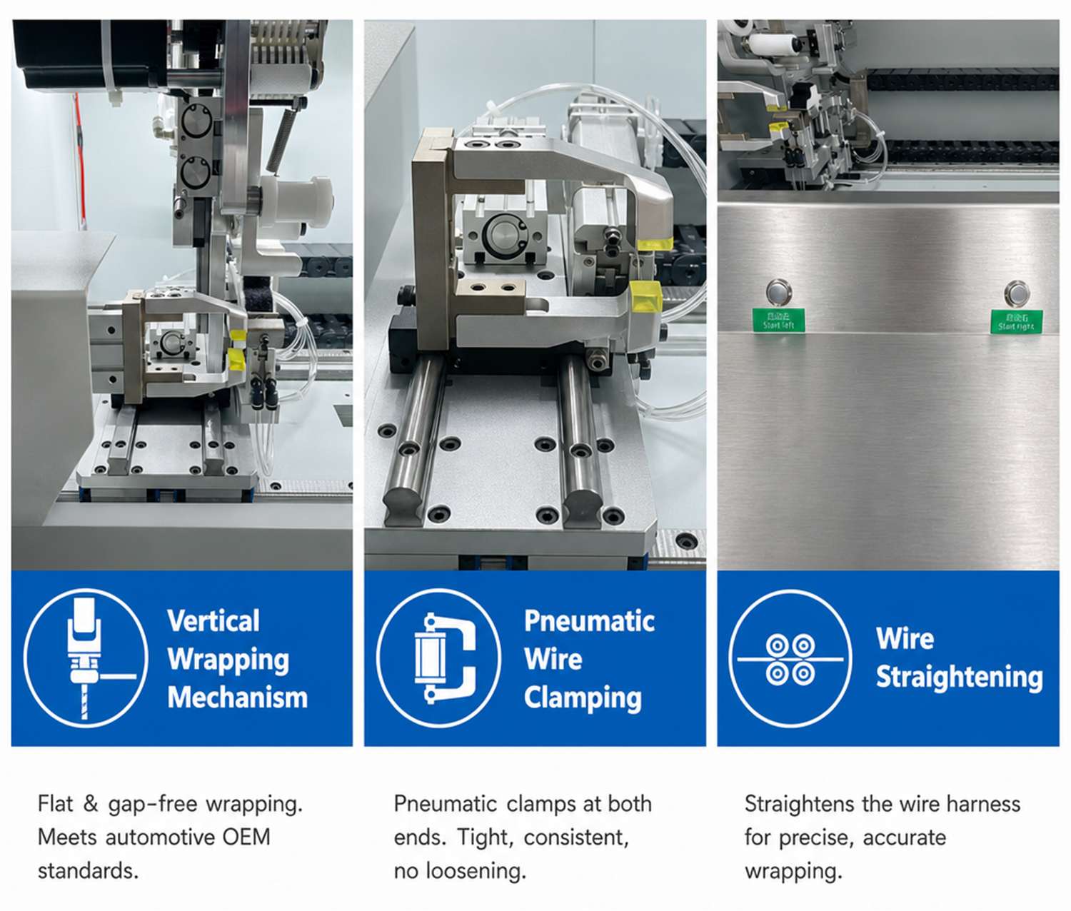 TR-850D Automatic Vertical Full-wrap Tape Wrapping Machine — detail 5