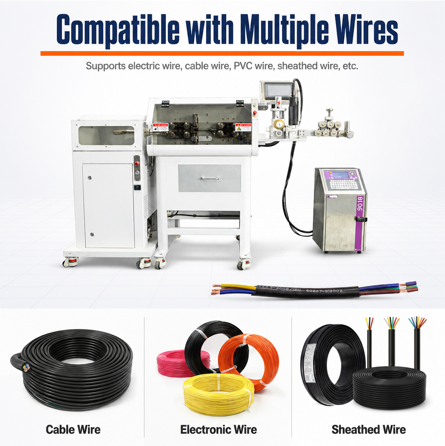 TR-8030YJP Computer-Controlled Wire Stripping Machine with Marking Function — detail 3
