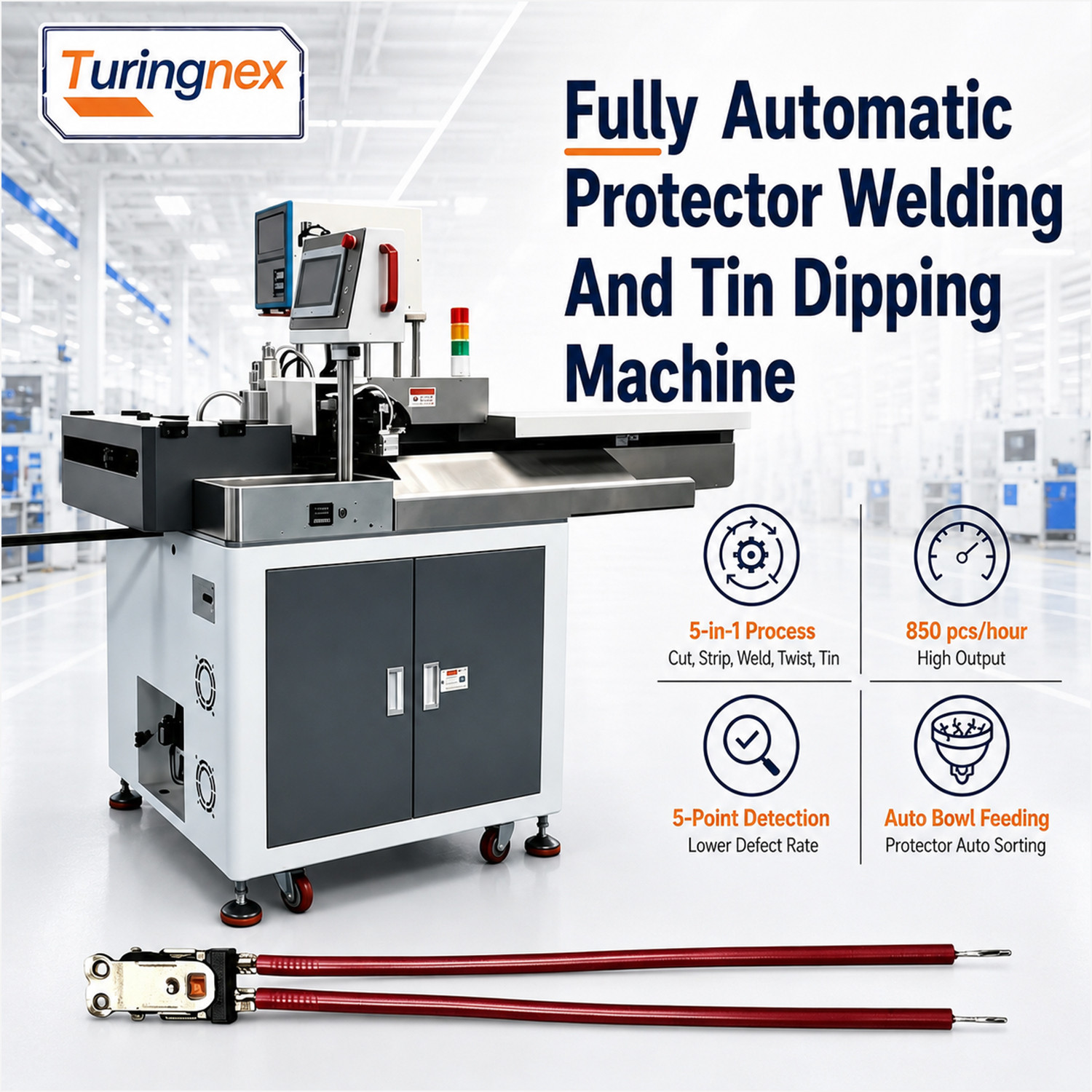 TR‑WK02 Fully Automatic Thermal Protector Welding Machine — detail 2
